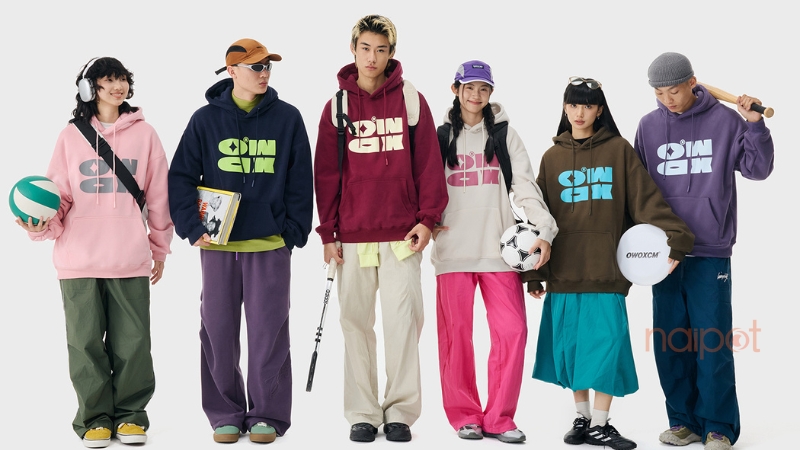Áo hoodie nữ oversize Áo hoodie nữ oversize