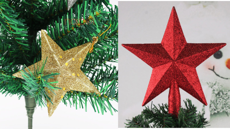Ngôi sao trang trí cây thông mang hy vọng