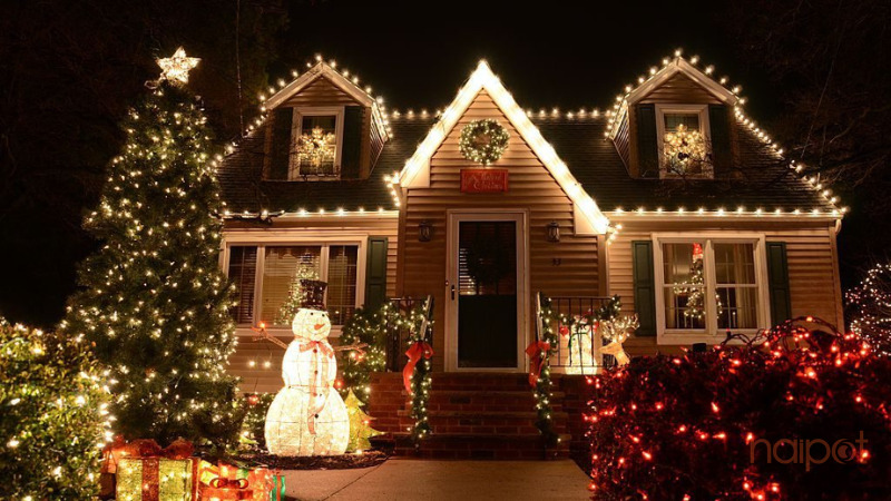 Đèn led trang trí thêm phần rực rỡ