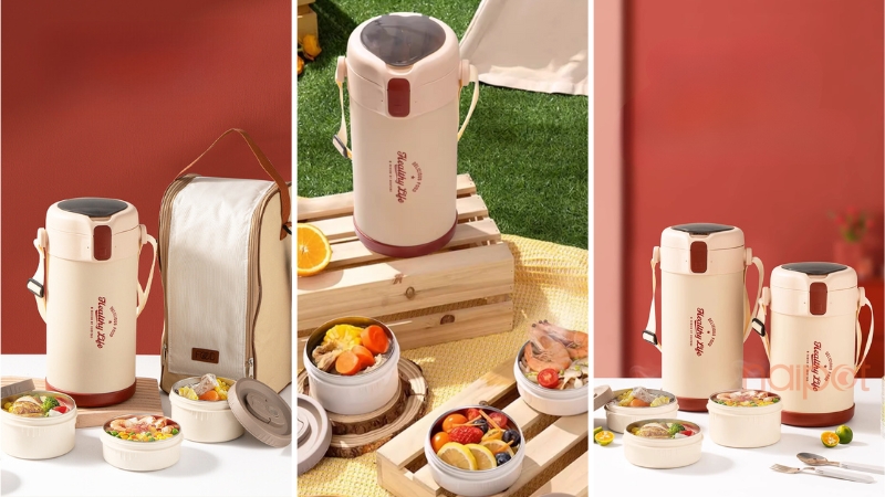 Hộp cơm giữ nhiệt Tiger - người bạn đồng hành tốt cho những chuyến phiêu lưu ngoài trời Hộp cơm giữ nhiệt Tiger - người bạn đồng hành tốt cho những chuyến phiêu lưu ngoài trời