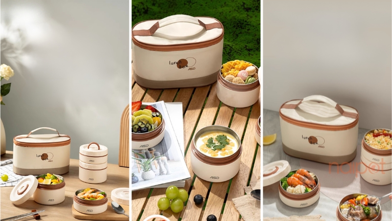 Hộp cơm giữ nhiệt Aistar(ASD) - người ủng hộ nhà bếp lành mạnh Hộp cơm giữ nhiệt Aistar(ASD) - người ủng hộ nhà bếp lành mạnh