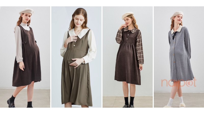 Đầm bầu công sở Đầm bầu công sở