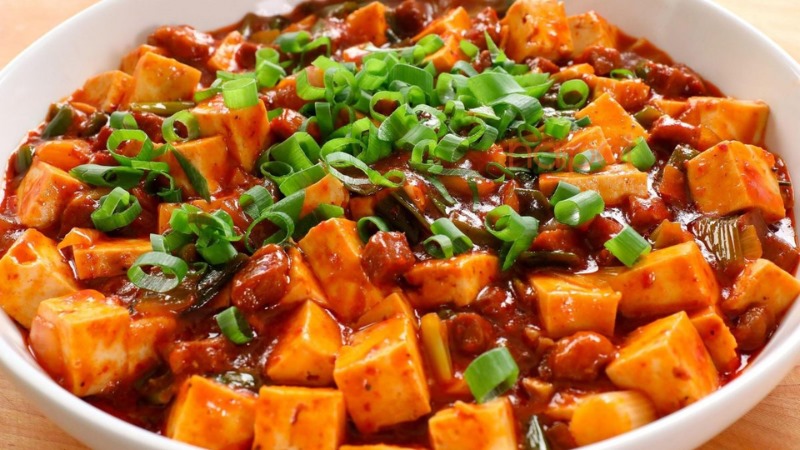 Đậu xốt Tứ Xuyên 