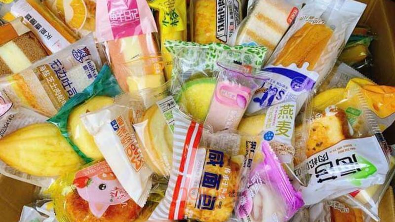 Các loại bánh ngọt ăn vặt nội địa Trung 