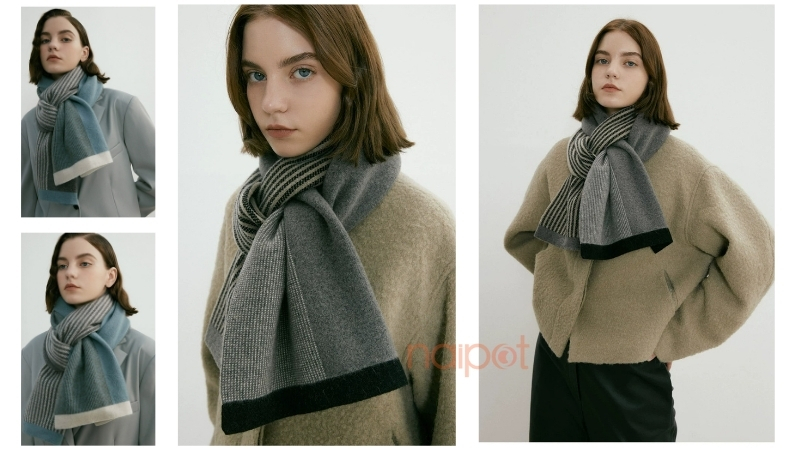 Khăn choàng cổ bằng len