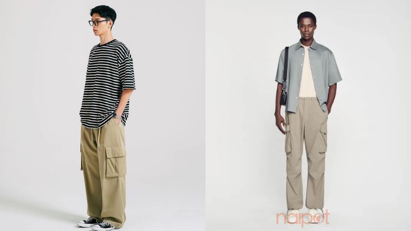 Quần mùa đông nam cargo