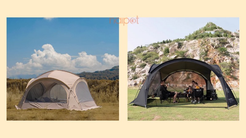Lều cắm trại mái vòm Lều cắm trại mái vòm
