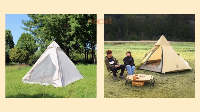 Lều cắm trại dạng tháp Lều cắm trại dạng tháp