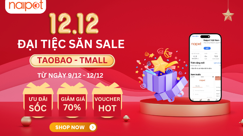 12.12 Đại Tiệc Mua Sắm Trên Taobao & Tmall