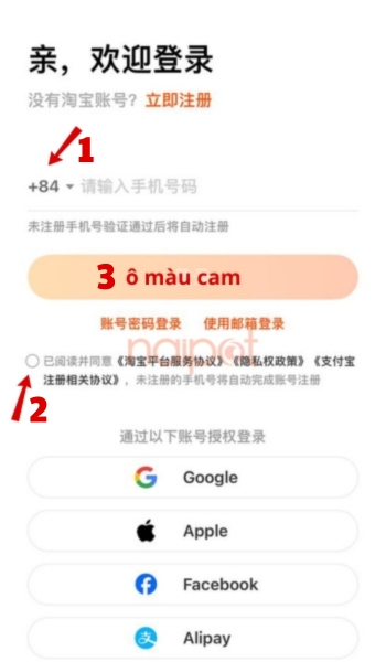 Nhập số điện thoại Việt Nam