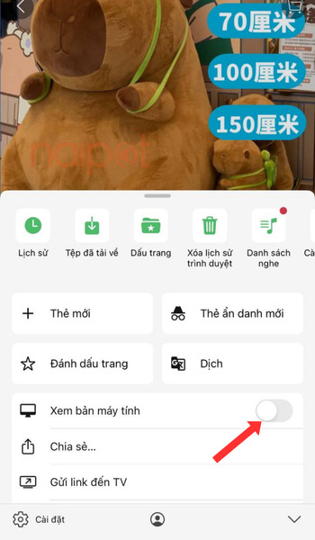 Xem bản máy tính Xem bản máy tính