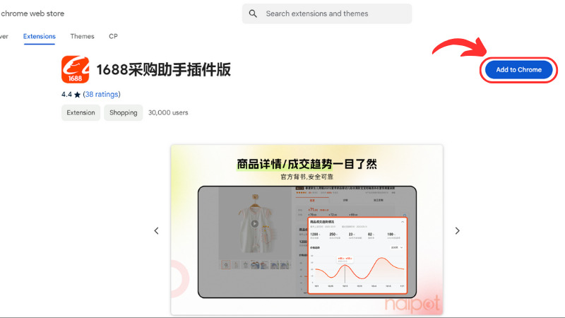 Tải tiện ích về trình duyệt