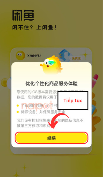 Tiếp tục Tiếp tục