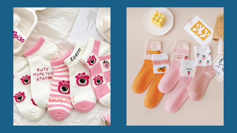 Tất Trung Quốc họa tiết Tất Trung Quốc họa tiết