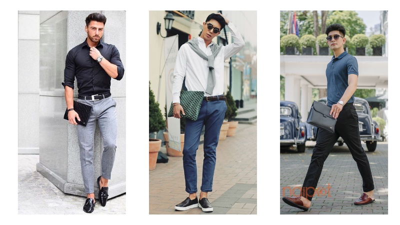 Túi xách nam Trung Quốc cầm tay