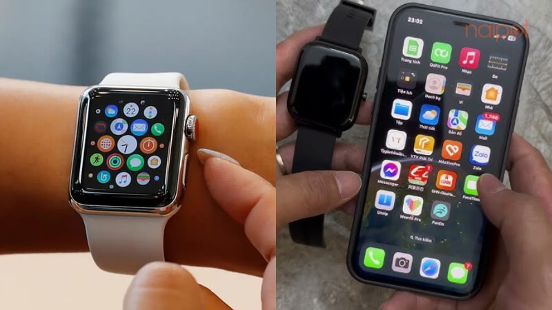 Khởi động đồng hồ thông minh và kết nối với điện thoại