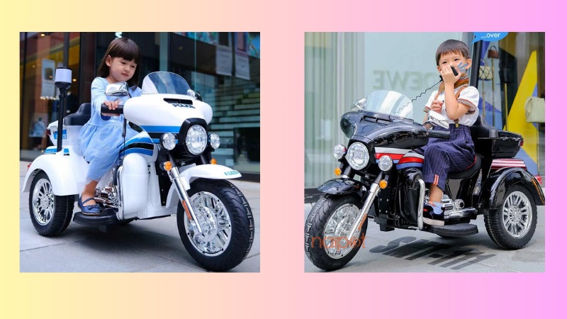 Xe máy điện cho bé Trung Quốc cảnh sát