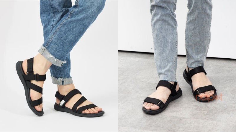 Dép quai hậu nam Trung Quốc quai ngang Dép quai hậu nam Trung Quốc quai ngang