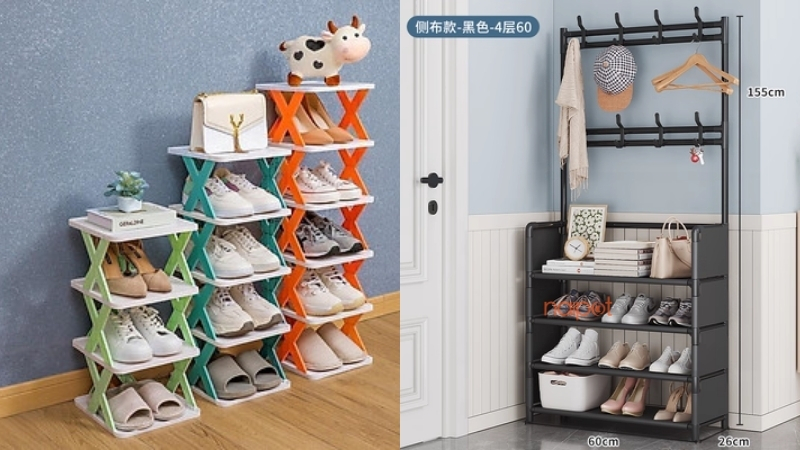 Kệ nhựa nhiều tầng, dễ lắp ráp Kệ nhựa nhiều tầng, dễ lắp ráp