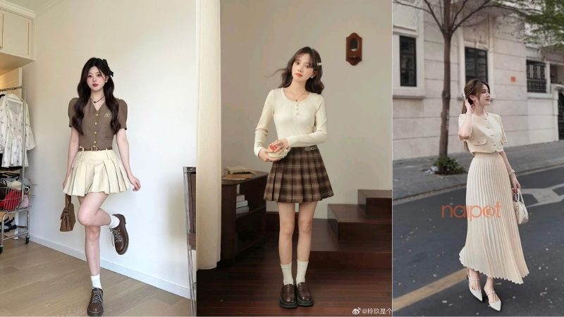 Ưu điểm khi nhập chân váy xếp ly Trung Quốc 