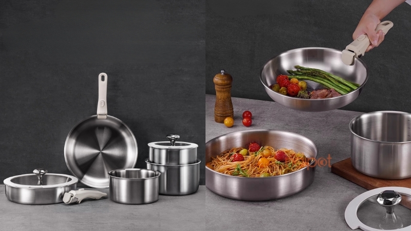 Tiêu chí chọn mua bộ nồi inox Trung Quốc chất lượng