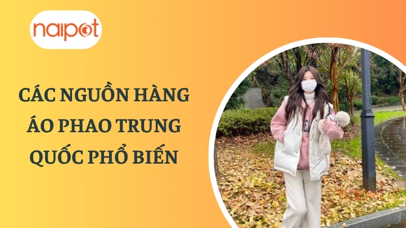 Các nguồn hàng áo phao Trung Quốc phổ biến