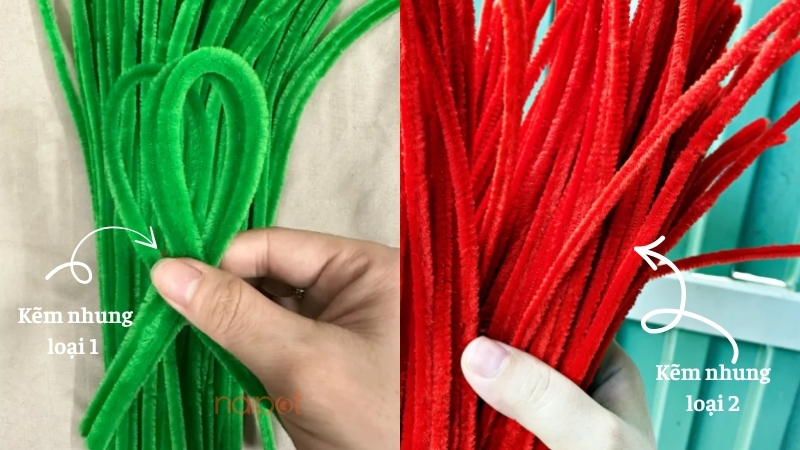 Cách phân biệt kẽm nhung Trung Quốc loại 1 và loại 2 Cách phân biệt kẽm nhung Trung Quốc loại 1 và loại 2