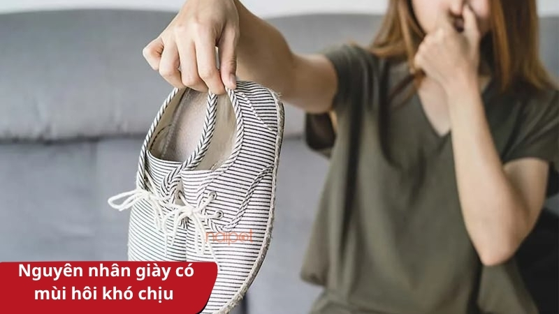 Nguyên nhân khiến giày dễ có mùi hôi khó chịu 