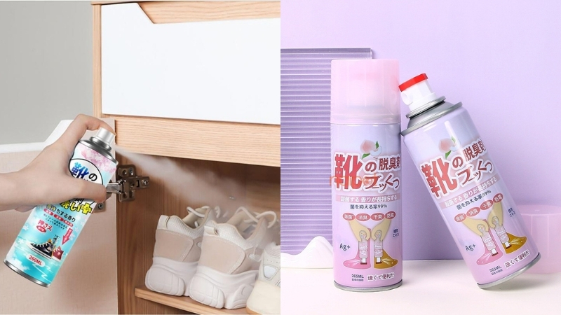 Các công dụng của xịt khử giày Trung Quốc mang lại 
