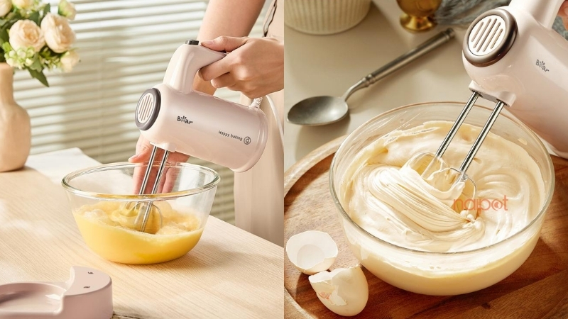 Máy đánh trứng Trung Quốc Bear 