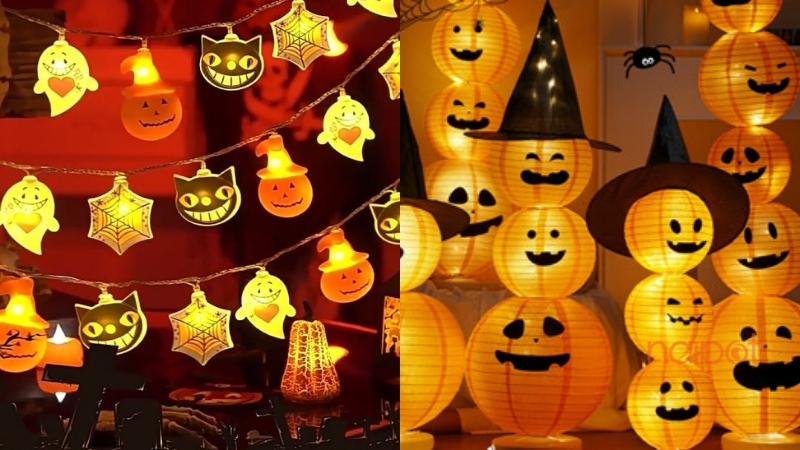 Đèn lồng và đèn led Halloween
