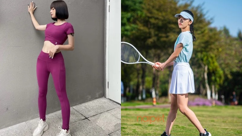 Bộ đồ tập thể dục Trung Quốc dành cho nữ Bộ đồ tập thể dục Trung Quốc dành cho nữ