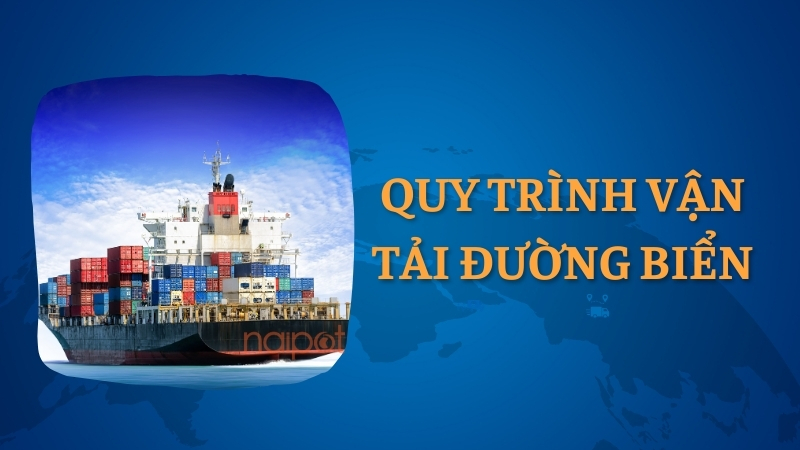 Quy trình trong vận chuyển hàng hóa bằng đường biển Quy trình trong vận chuyển hàng hóa bằng đường biển