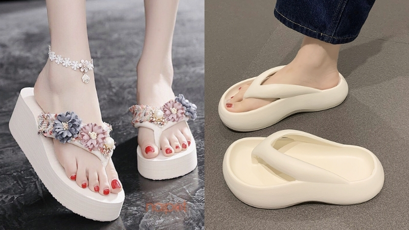 Dép xỏ ngón Trung Quốc đế xuồng Dép xỏ ngón Trung Quốc đế xuồng