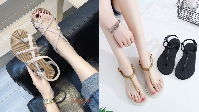 Dép xỏ ngón Trung Quốc sandanl Dép xỏ ngón Trung Quốc sandanl