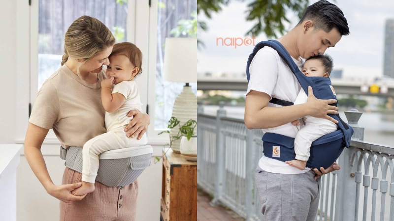 Địu em bé Trung Quốc dạng ngồi