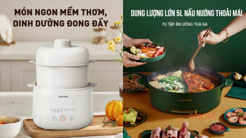 Nồi điện đa năng Trung Quốc Joyoung Nồi điện đa năng Trung Quốc Joyoung