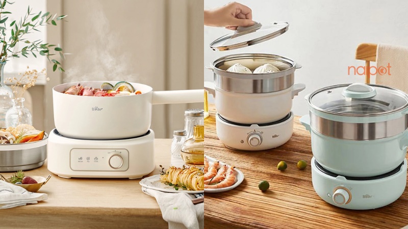 Nồi điện đa năng Trung Quốc Bear Nồi điện đa năng Trung Quốc Bear