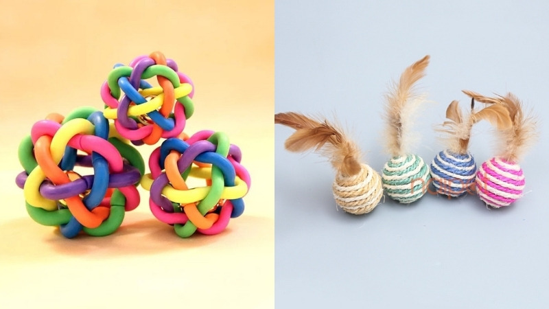 Bóng dây - đồ chơi chó mèo Trung Quốc 