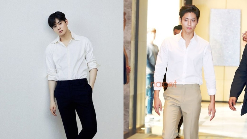 Áo sơ mi nam Trung Quốc màu trắng cổ điển Áo sơ mi nam Trung Quốc màu trắng cổ điển