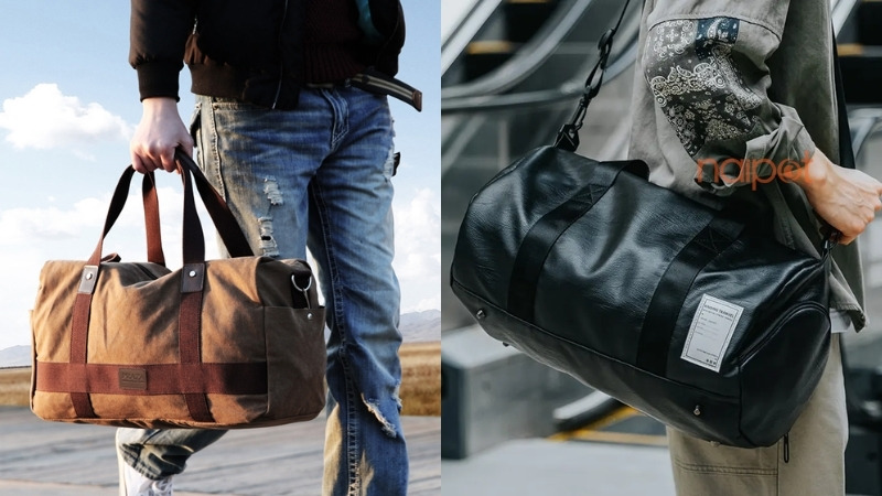 Túi du lịch Trung Quốc hình trống Túi du lịch Trung Quốc hình trống