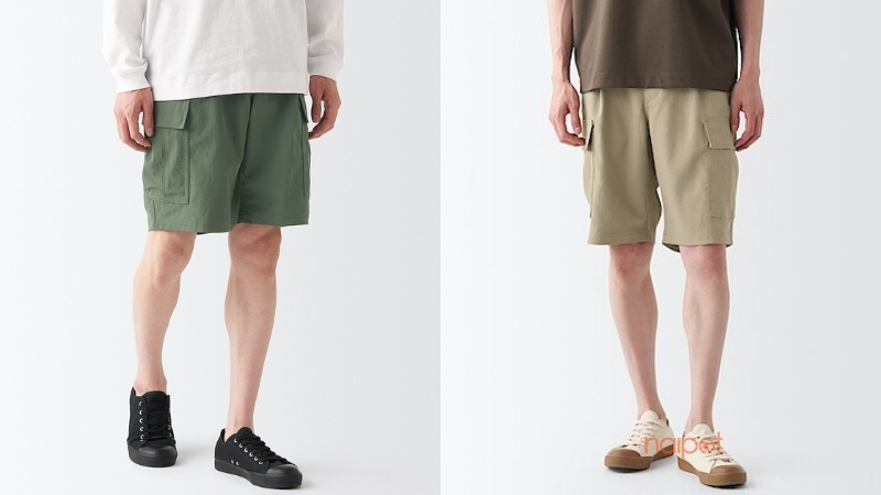 Quần short nam Trung Quốc túi hộp  Quần short nam Trung Quốc túi hộp