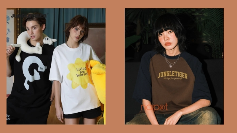 Áo phông Trung Quốc của Jungletiger Áo phông Trung Quốc của Jungletiger