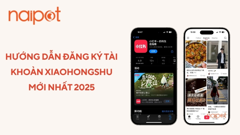 Hướng dẫn đăng ký tài khoản Xiaohongshu Hướng dẫn đăng ký tài khoản Xiaohongshu