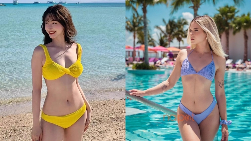 Đồ bơi nữ Trung Quốc 2 mảnh quyến rũ 