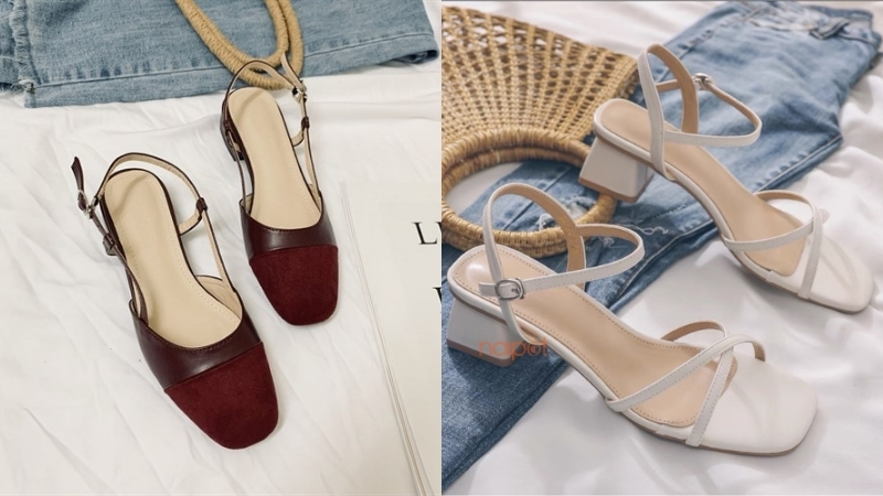 Sandal nữ Trung Quốc đế thấp Sandal nữ Trung Quốc đế thấp