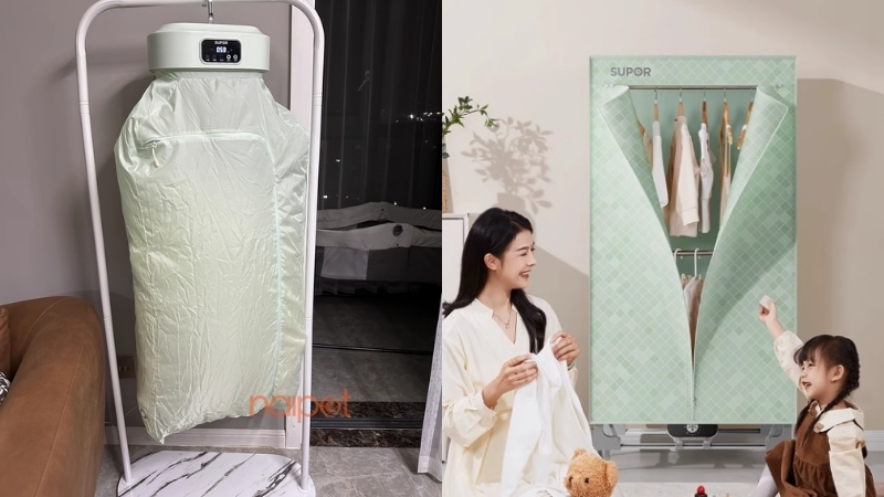 Tủ sấy quần áo Trung Quốc Supor 