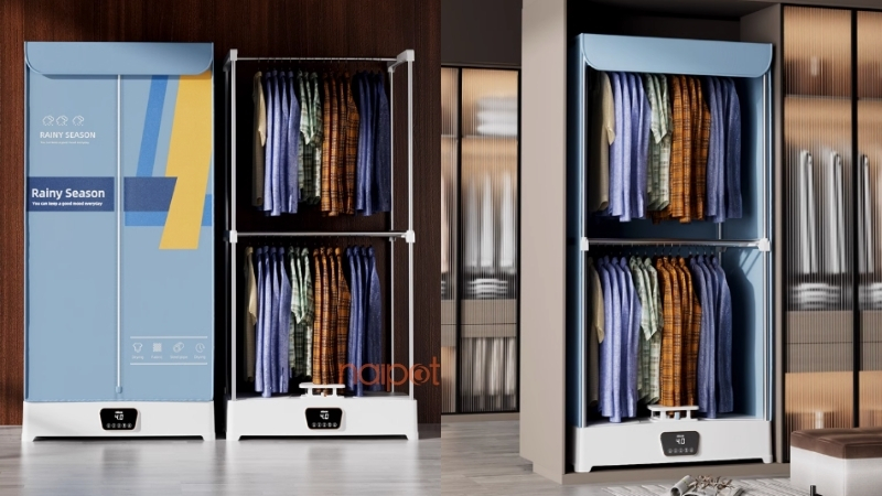 Tủ sấy quần áo Trung Quốc Micoe