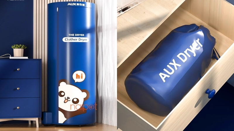 Tủ sấy quần áo Trung Quốc Aux