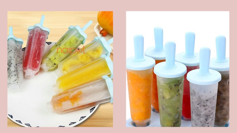 Khuôn làm kem Trung Quốc dạng ống 